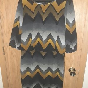 Funky dress knee length